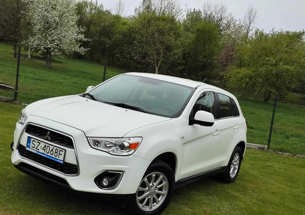 Mitsubishi ASX cena 39999 przebieg: 217000, rok produkcji 2014 z Sosnowiec małe 67